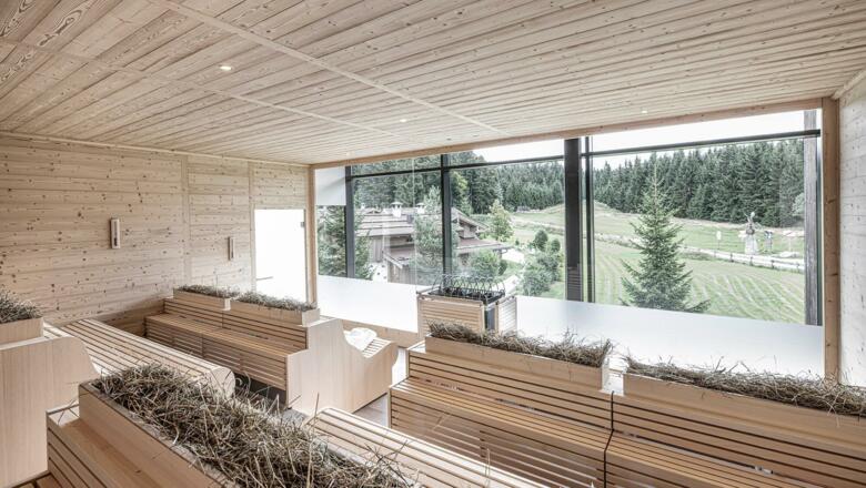INNs HOLZ Chaletdorf | Heusauna im INNs HOLZ Hotel