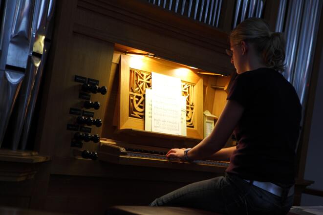 Inzersdorfer Orgel in der Marienkirche