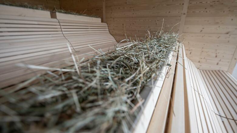 INNs HOLZ Chalets | Heusauna im Hotel