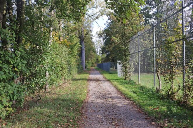Fußweg zum Stadtbad-Parkplatz