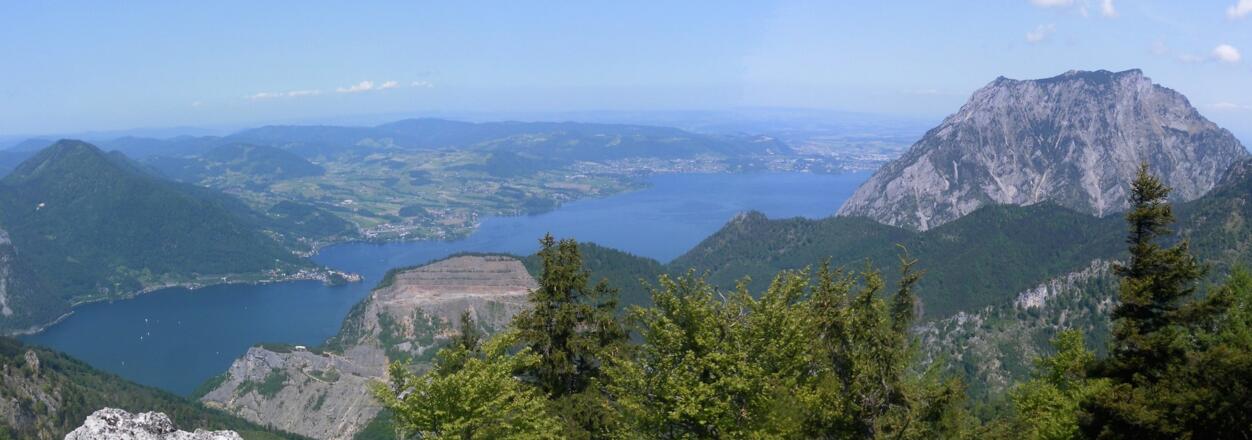 Traunsee-Traunstein Panorama