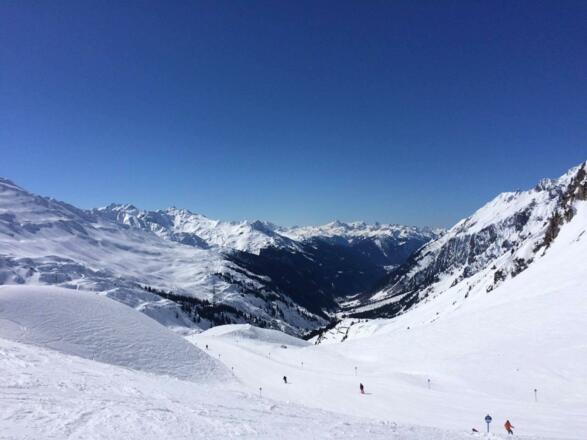 Talfahrt Valfagehr, Arlberg