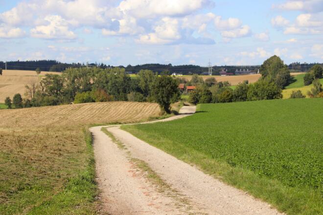 Weg nach Schnedenhaarbach