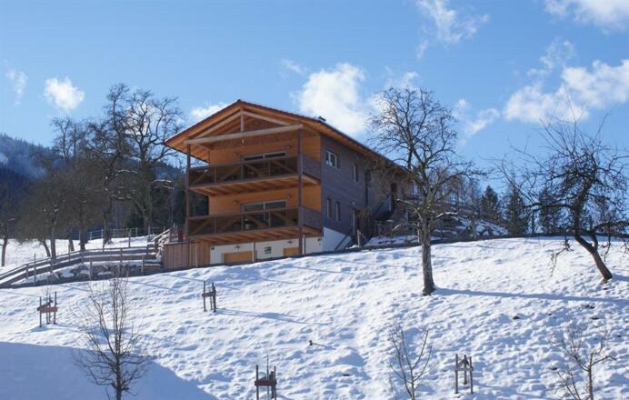 Loggia Waldesche mit Blick ins Grüne