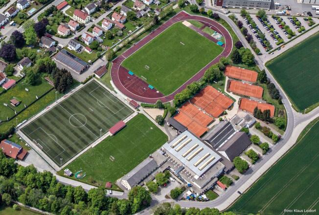 Luftaufnahme Sportpark-TSV-Vilsbiburg