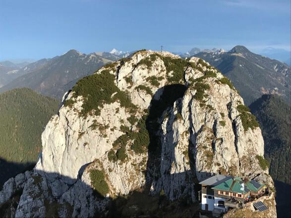 Roß-u. Buchstein mit der Tegernseerhütte