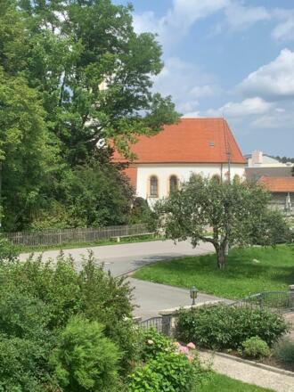 Blick aus dem Fenster