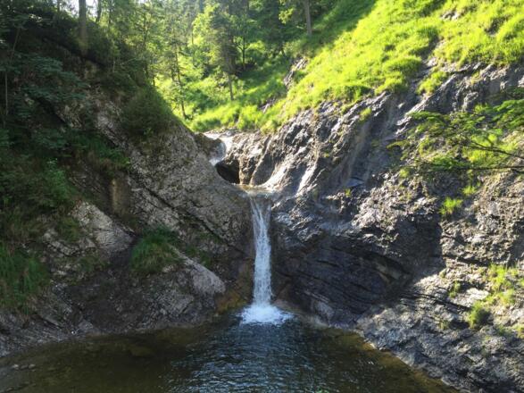 Bademöglichkeit in der Natur Gumpen