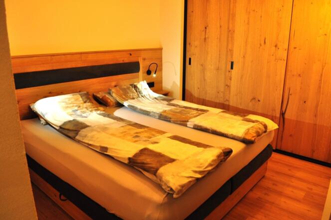 Ferienwohnung Hochvogel Schlafzimmer