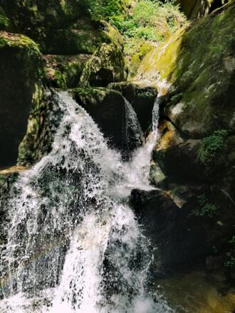 Wolfsschlucht Wasserfall1