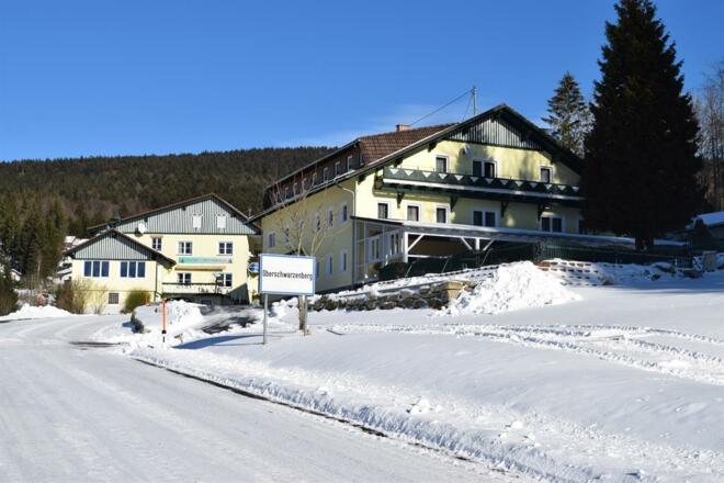 Haus im Winter