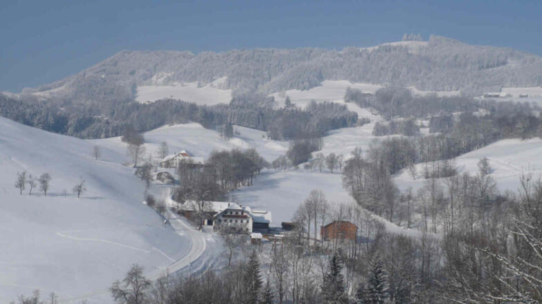 Winter am Campingplatz Pfaffenlehen