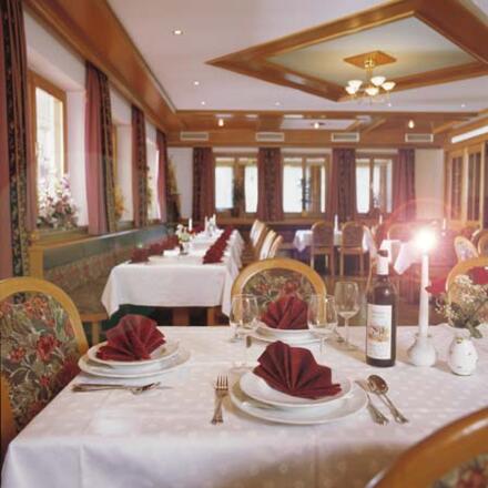 Speisesaal Gasthof Silbermair in St. Konrad im Almtal