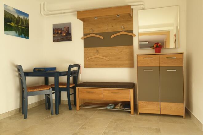 Badezimmer der Ferienwohnung im Haus 66