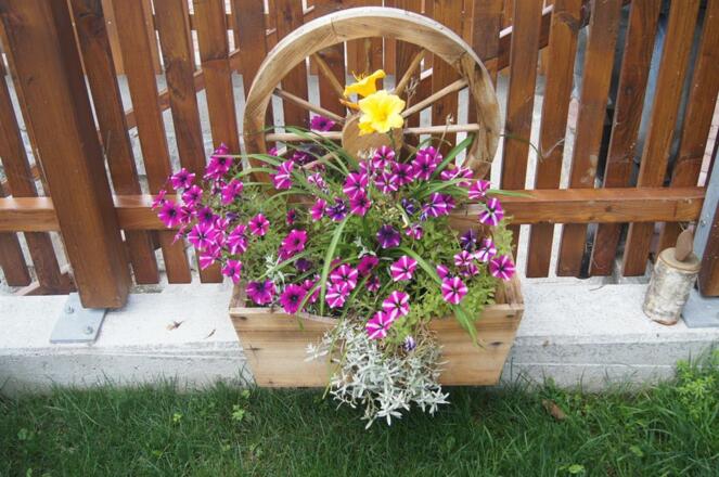 Mühlbauernhof - Blumen Garten