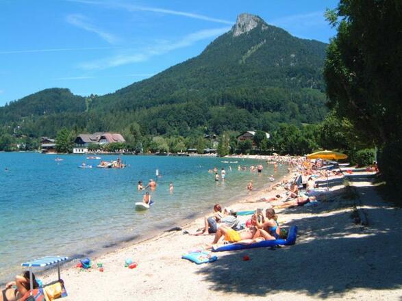 Naturbadestrand am Fuschlsee