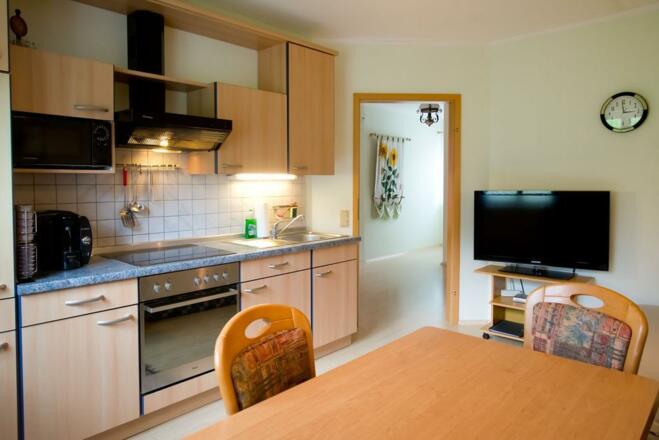 Blick von Eingangstür in die Wohnung