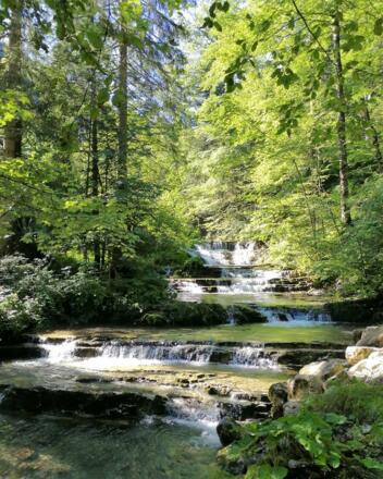 Romantische Wanderung