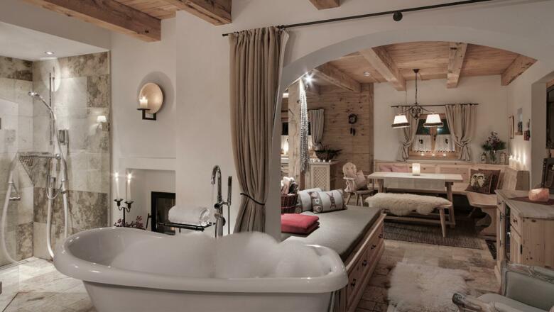 INNs HOLZ Chaletdorf | Sauna im Chalet