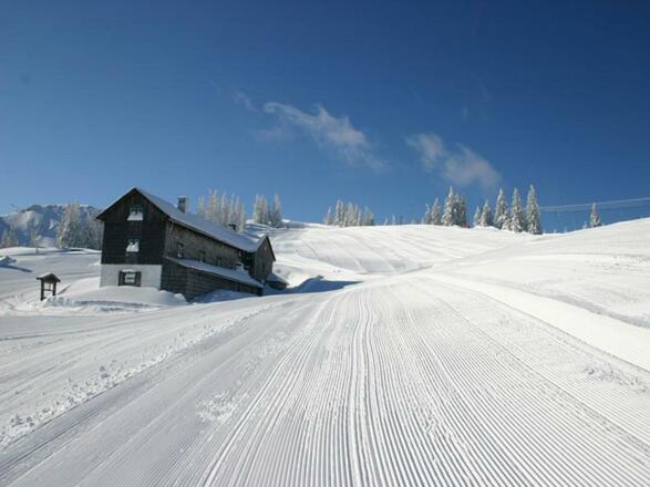 Sepp Huber Hütte im Familienskigebiet Kasberg
