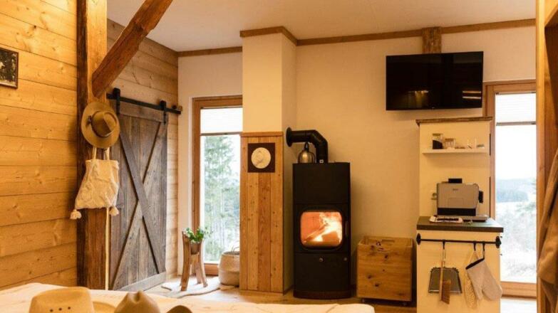Ferienwohnung Weideblick - Wohnraum