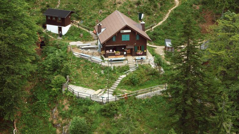 die Gasselhütte Luftaufnahme