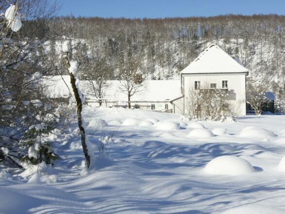 Verschneites GH Seehaus