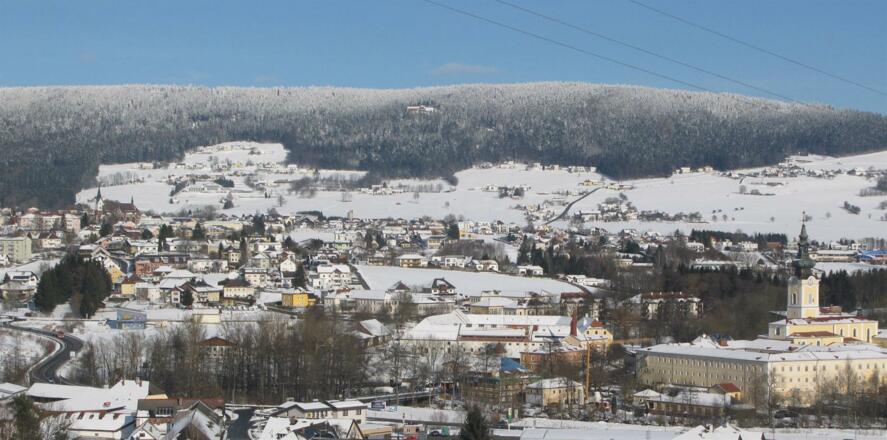 Blick auf Aigen-Schlägl