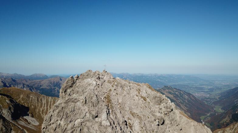 Der Gipfel des Kratzers