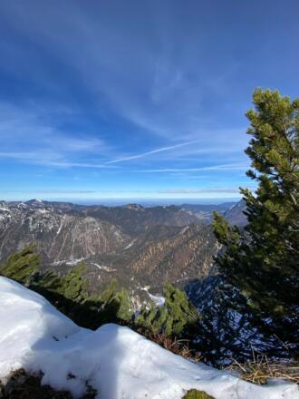 Blick ins Chiemgau