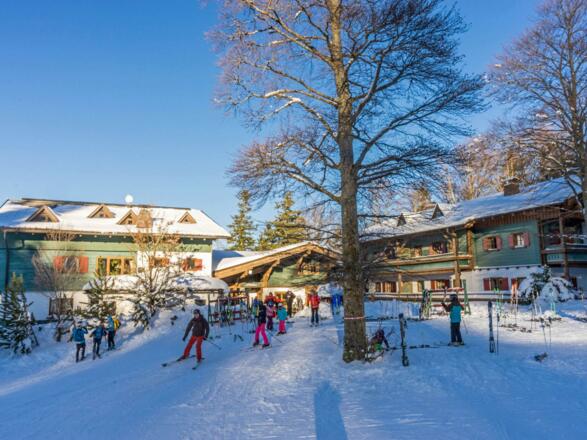 Hochberghaus im Winter