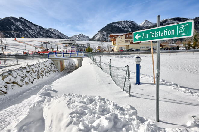 Parkplatz P4 in Tannheim