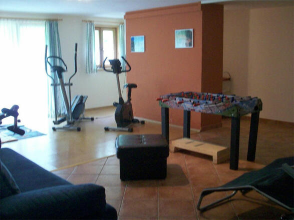 Fitnessraum des Sportlerhof in Grünau im Almtal