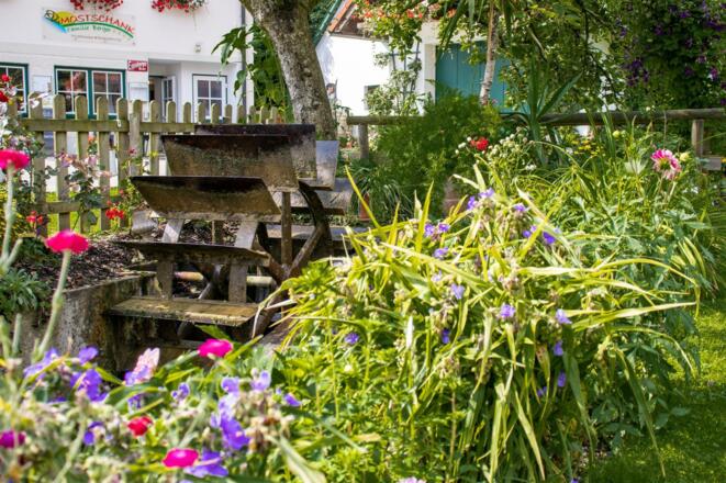 Wir vermieten auch gemütliche Zimmer