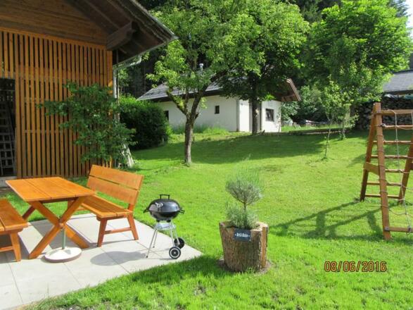 Terrasse im Garten