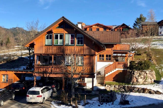 Hausansicht Ferienwohnung Familie Unterberger