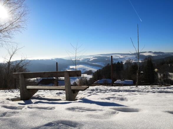 Ausblick in Wintersdorf