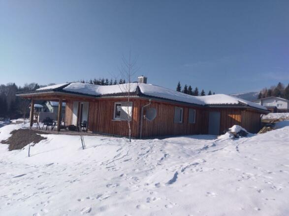 Unser Haus im Winter