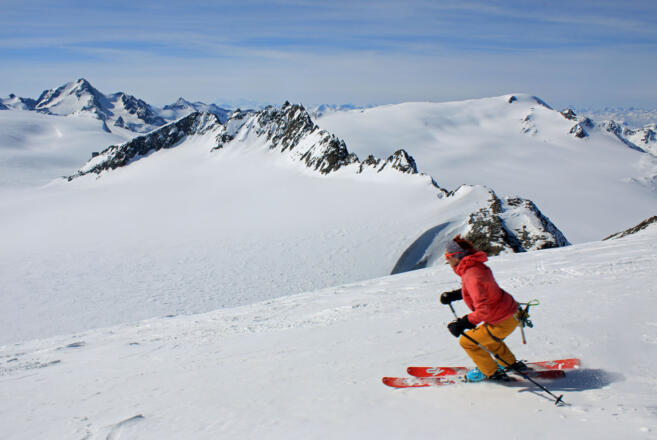 Abfahrt Fluchtkogel
