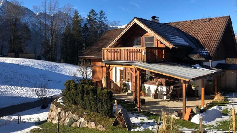Sommeransicht der Ferienwohnung Familie Unterberger Bad Goisern