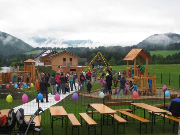 Eröffnung Kinderspielplatz in Faistenau