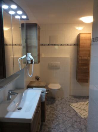 Wohnzimmer Ferienwohnung Lidaun