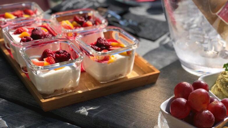 Frühstück im Eishittle Plomberg