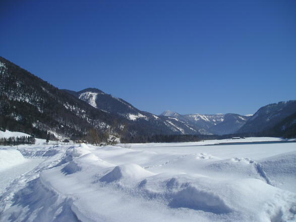 Winterpanorama am Hintersee