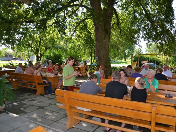 Almtaler Moststub'n Gastgarten