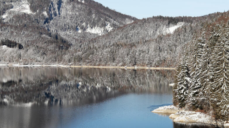 Schwarzensee im Winter