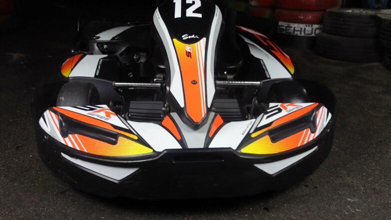 die neuen Gokarts