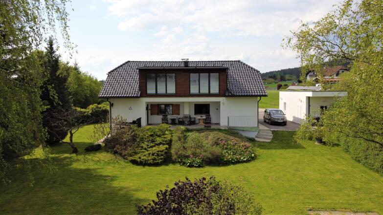 Gartenblick von Terrasse