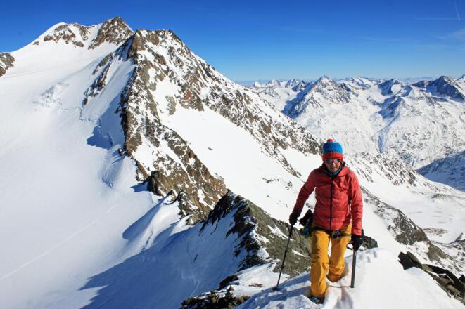 Brochkogel Anstieg