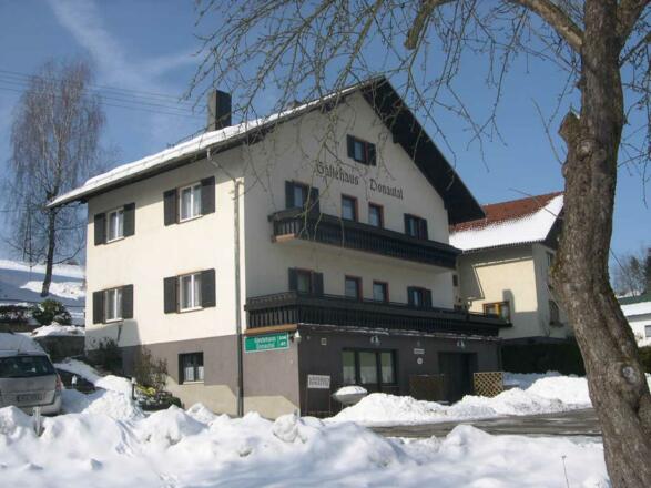 Gästehaus Donautal im Winter